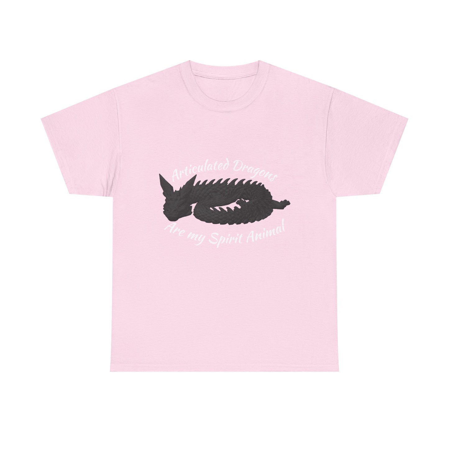 Black Articulated Dragons Spirit Animal Tee, Unisex Cotton T-Shirt, Dragon Lover Gift, Fantasy Apparel, Unique Graphic Tee