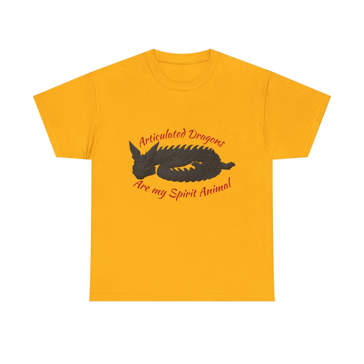 Black Articulated Dragons Spirit Animal Tee, Unisex Cotton T-Shirt, Dragon Lover Gift, Fantasy Apparel, Unique Graphic Tee