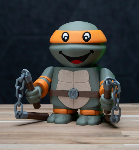 Michelangelo - Chunkables Action Figure