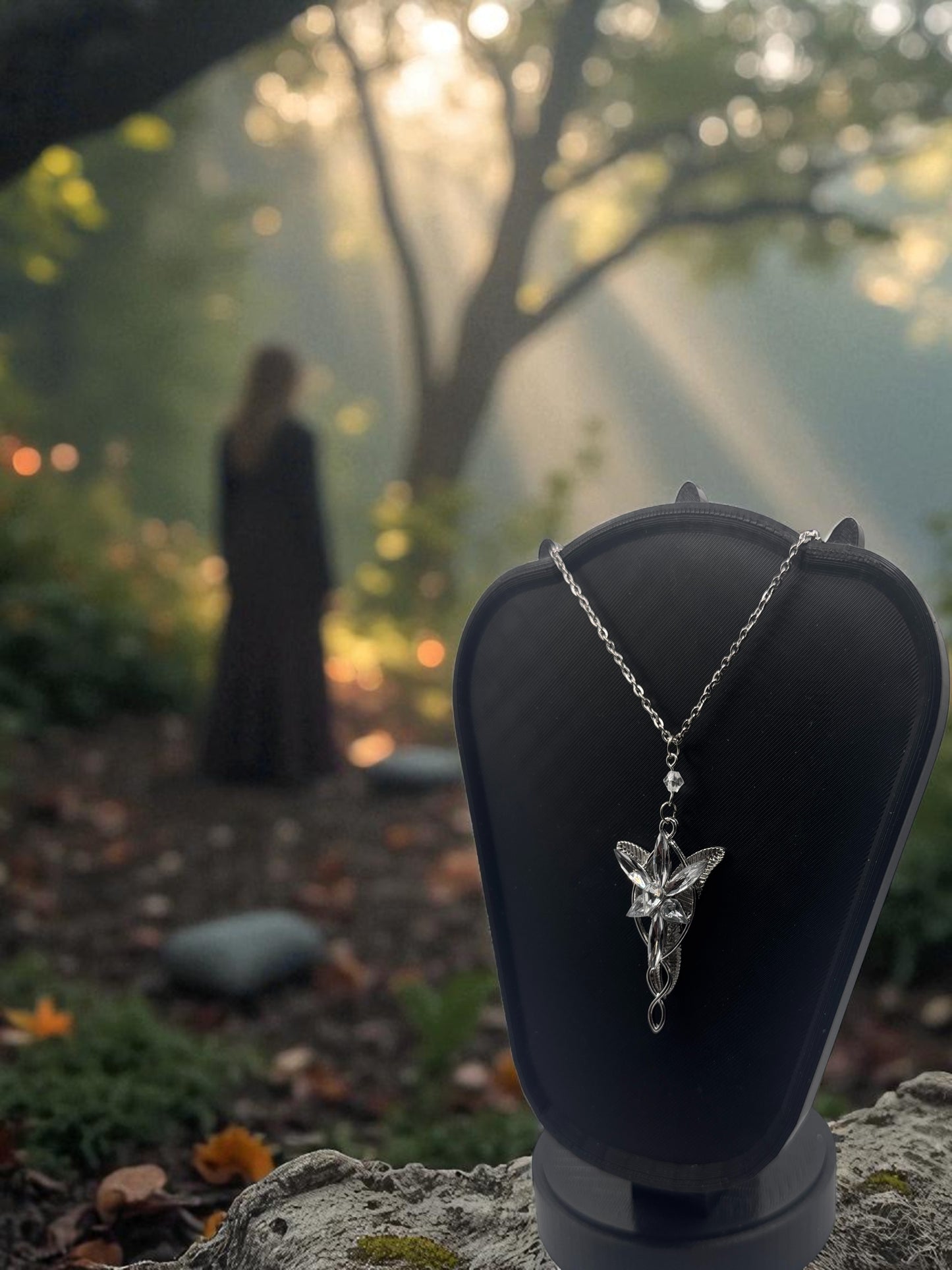 🌟 “Evenstar of the Elves” — Arwen-Inspired Pendant Necklace - MacGuffin Shop