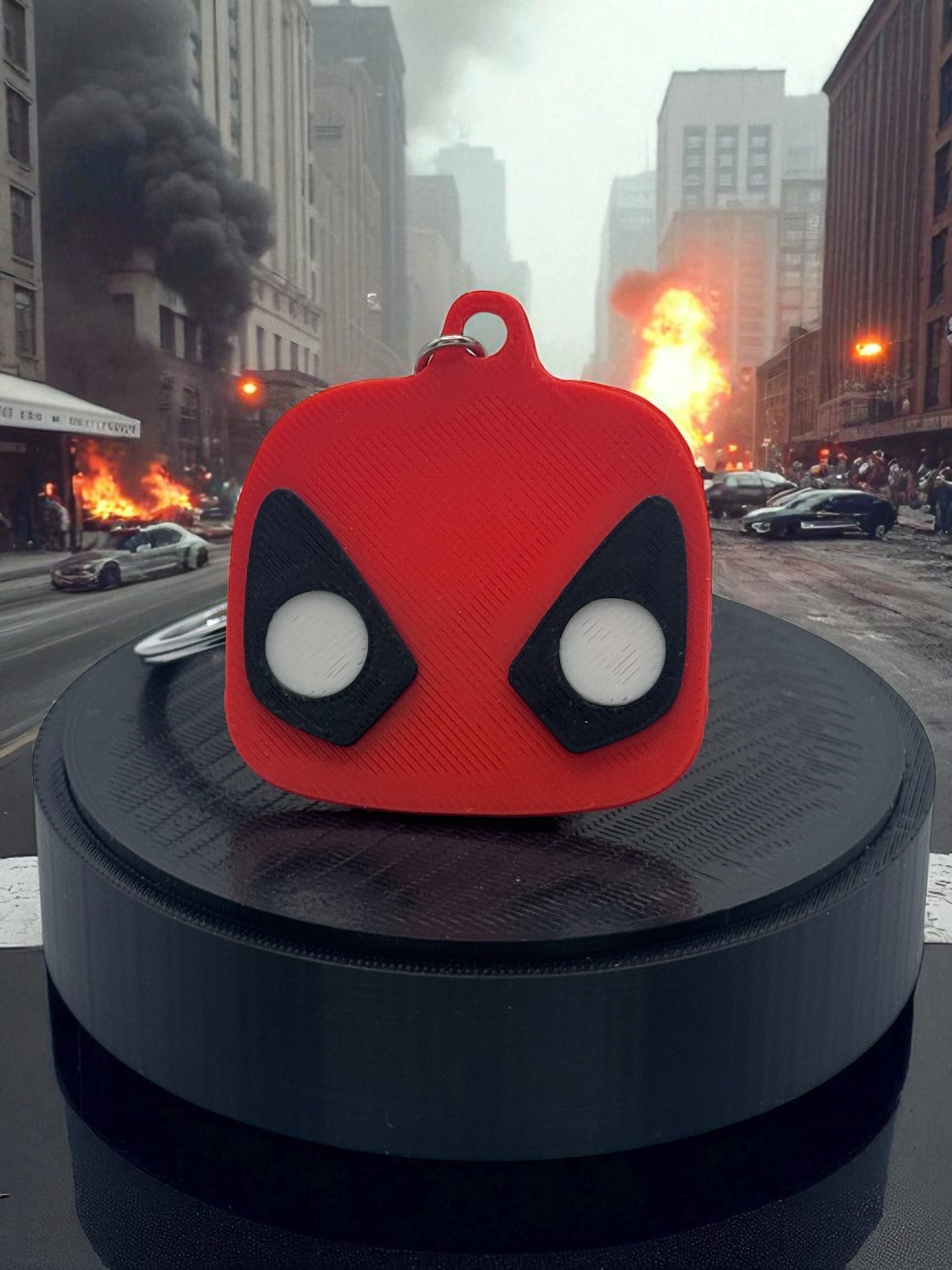 🔪 Deadpool Chibi Keychain — Pocket-Sized Merc With a Mouth - MacGuffin Shop