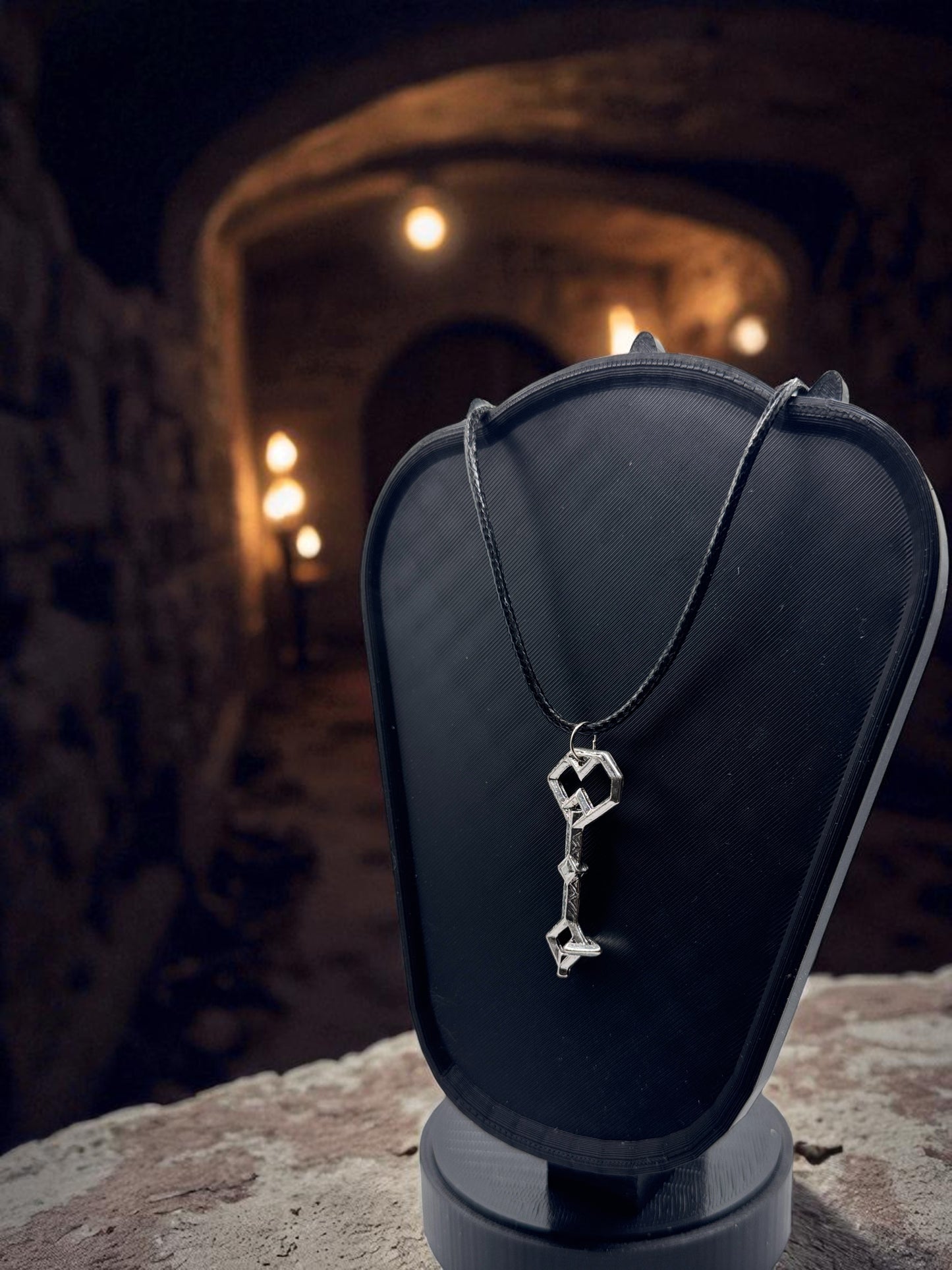 ⛰️“Key to the Mountain” — Dwarven Relic Pendant Necklace - MacGuffin Shop