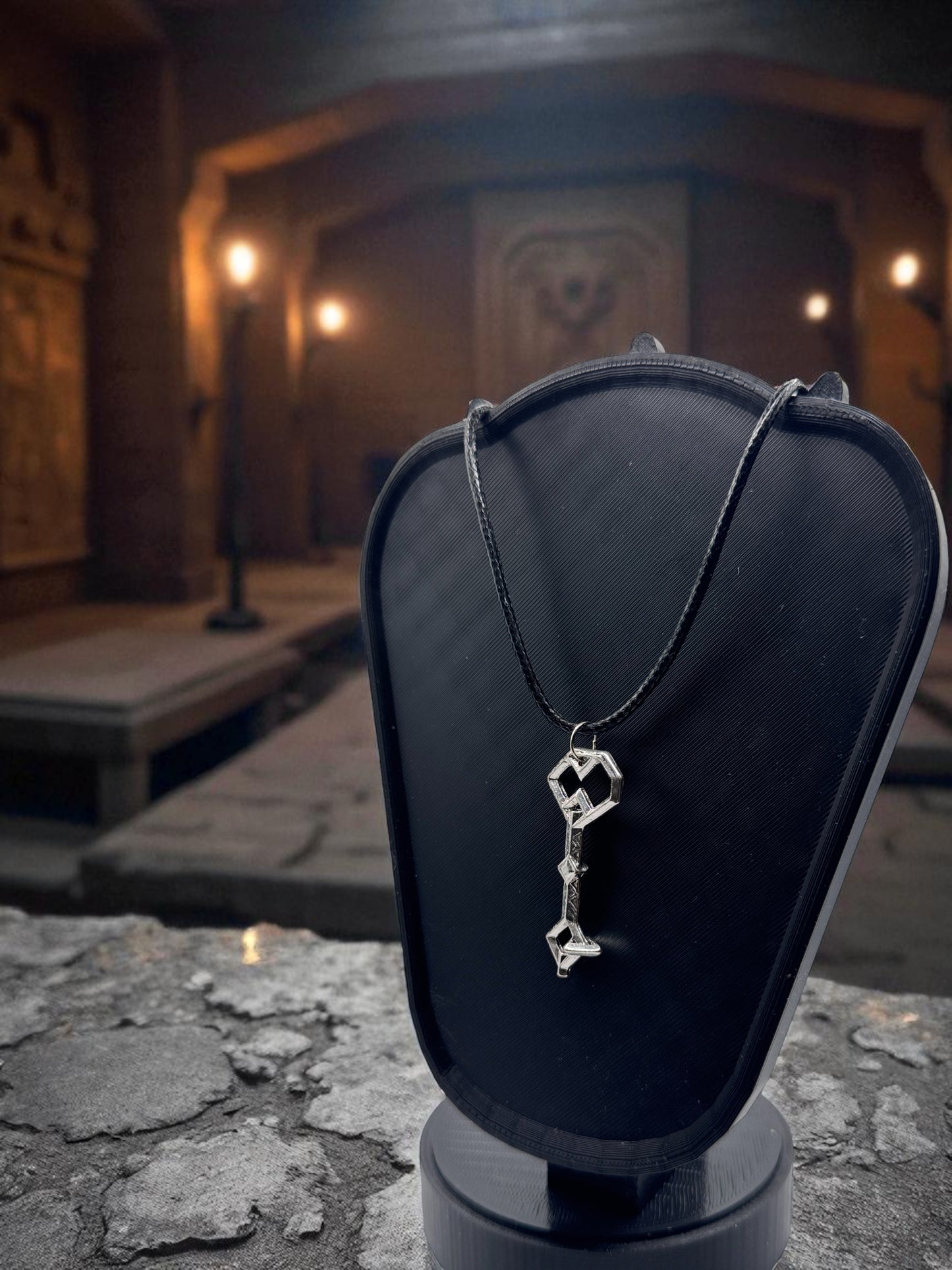 ⛰️“Key to the Mountain” — Dwarven Relic Pendant Necklace - MacGuffin Shop