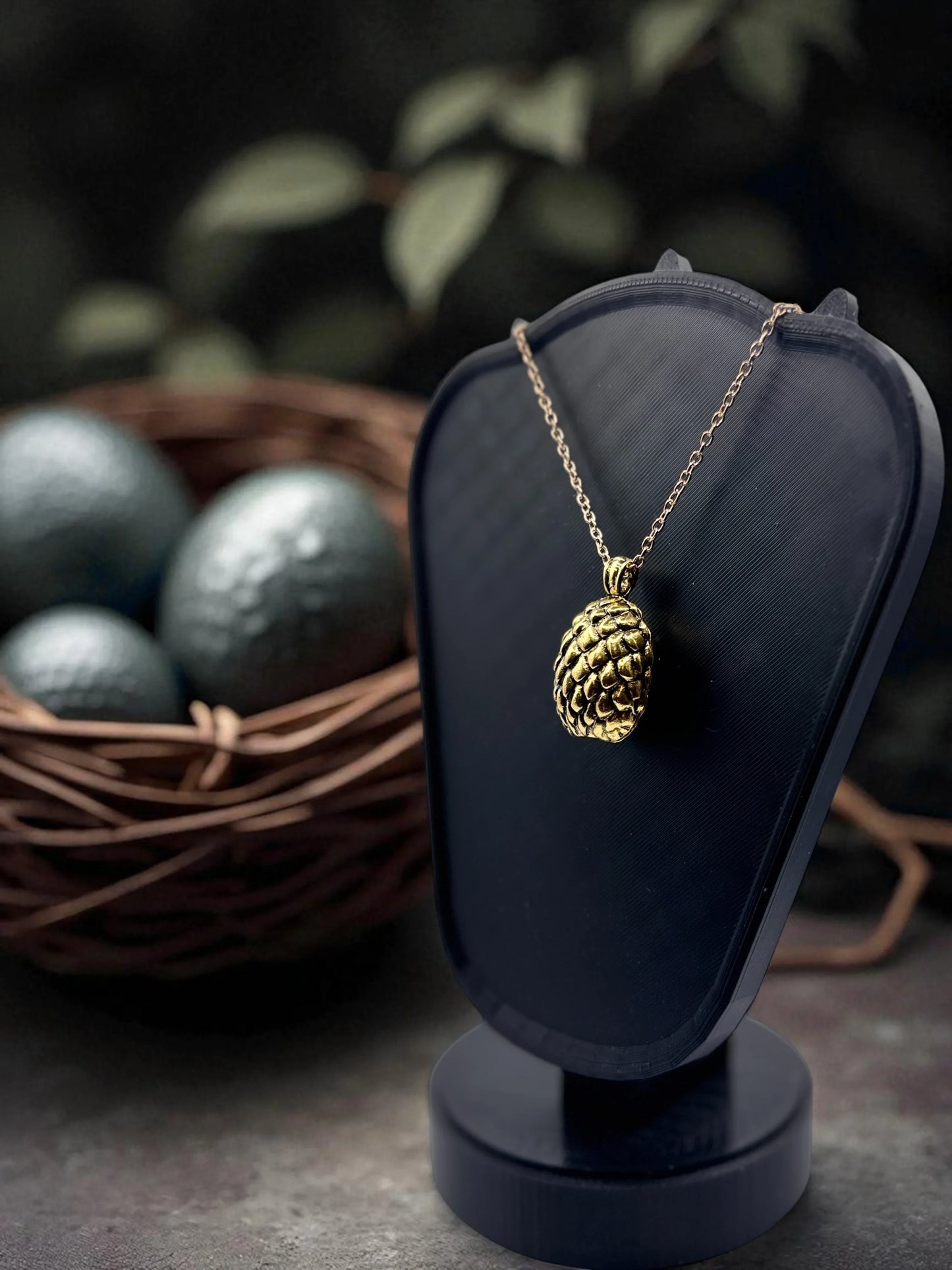 🔥 “Fire and Blood” — Dragon Egg Pendant Necklace - MacGuffin Shop