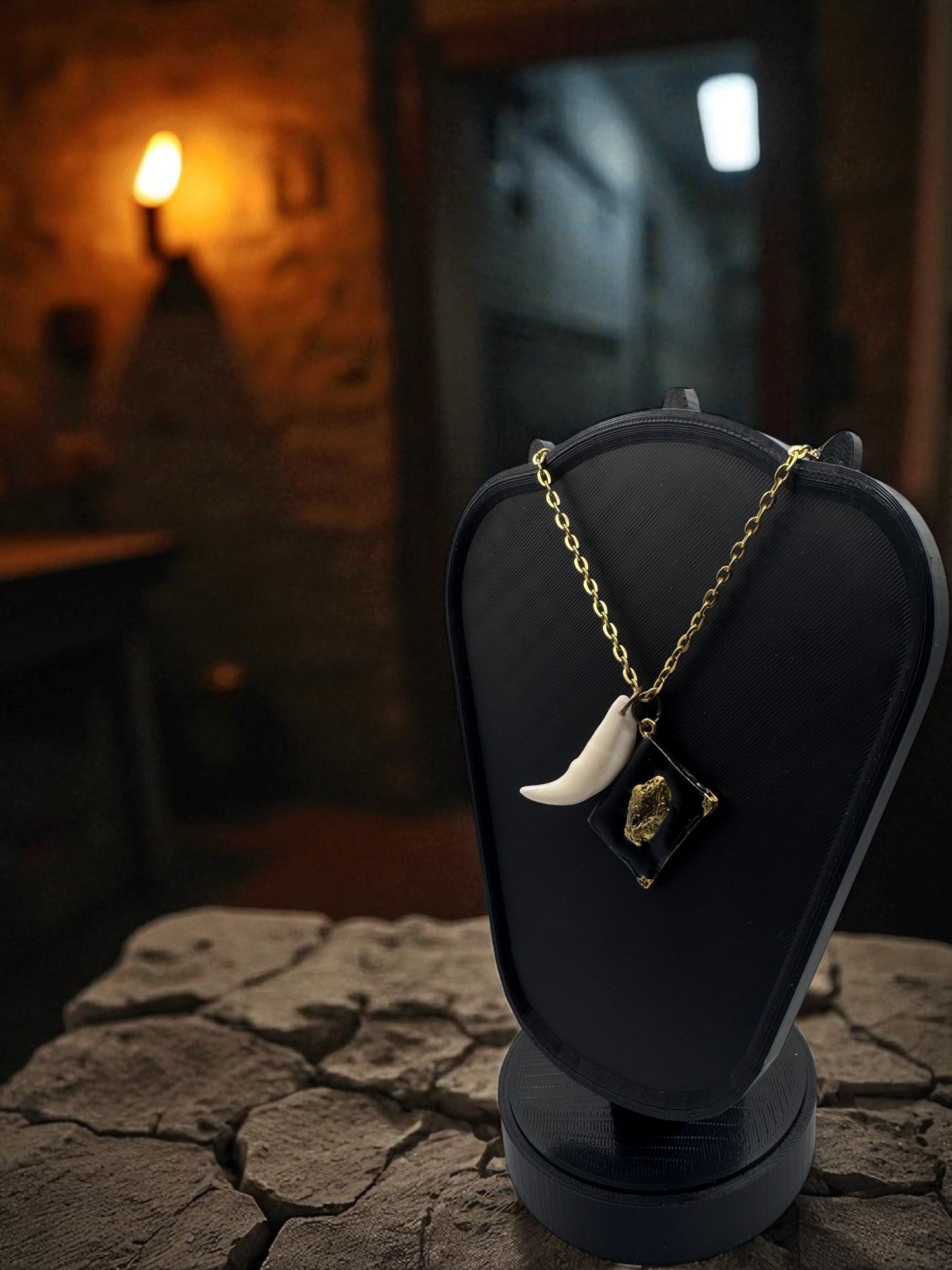 🔮 “The Fang and the Horcrux” — Tom Riddle’s Diary Pendant - MacGuffin Shop