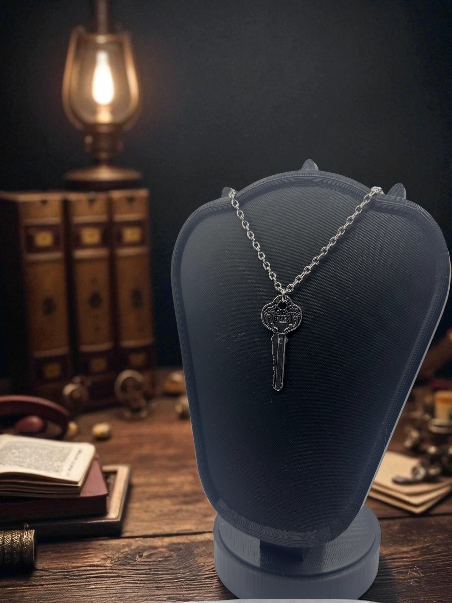 🕵 “Key to Baker Street” — Sherlock Holmes 221B Pendant Necklace - MacGuffin Shop