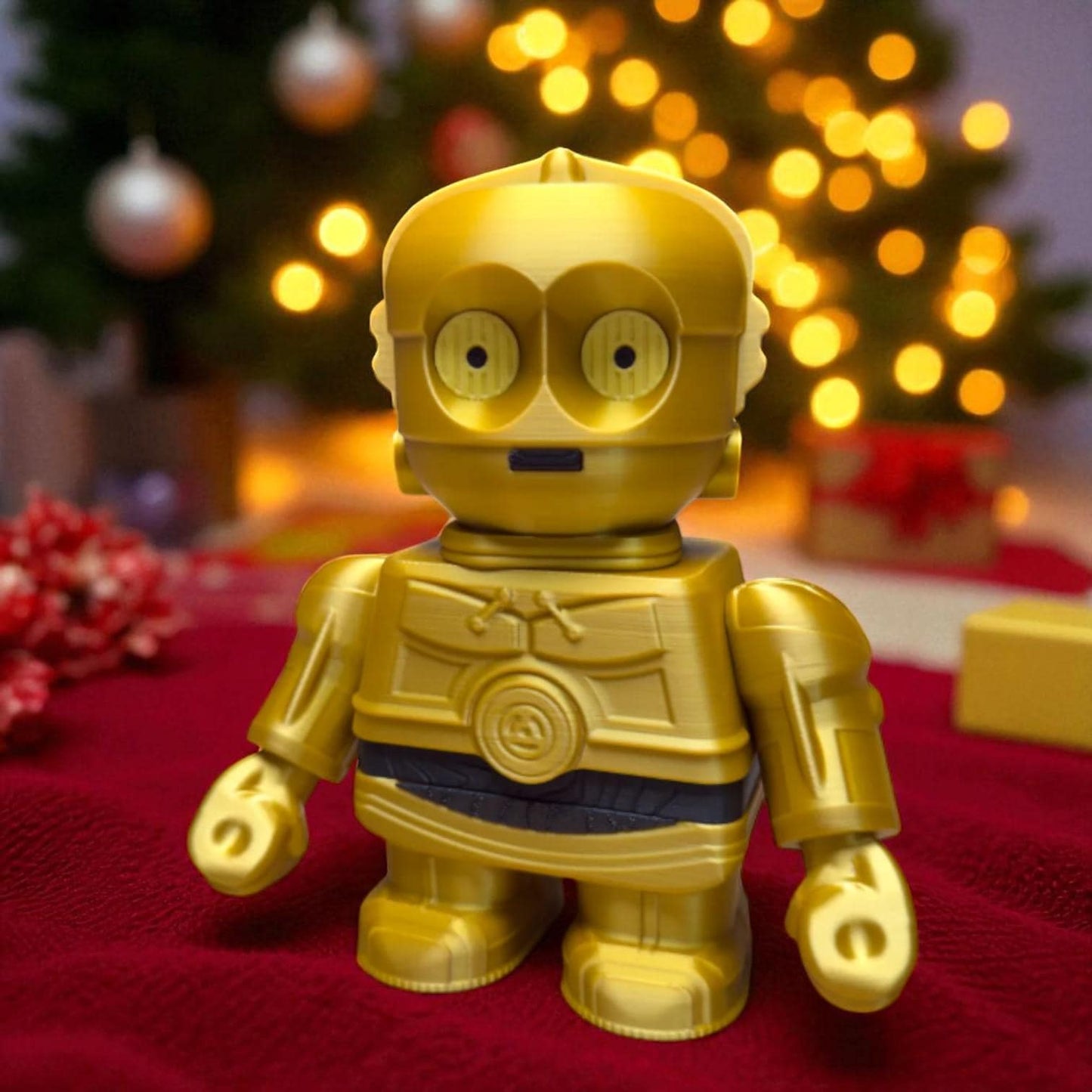 Chunk-3PO: 3D Printed Sci-Fi Droid Figure