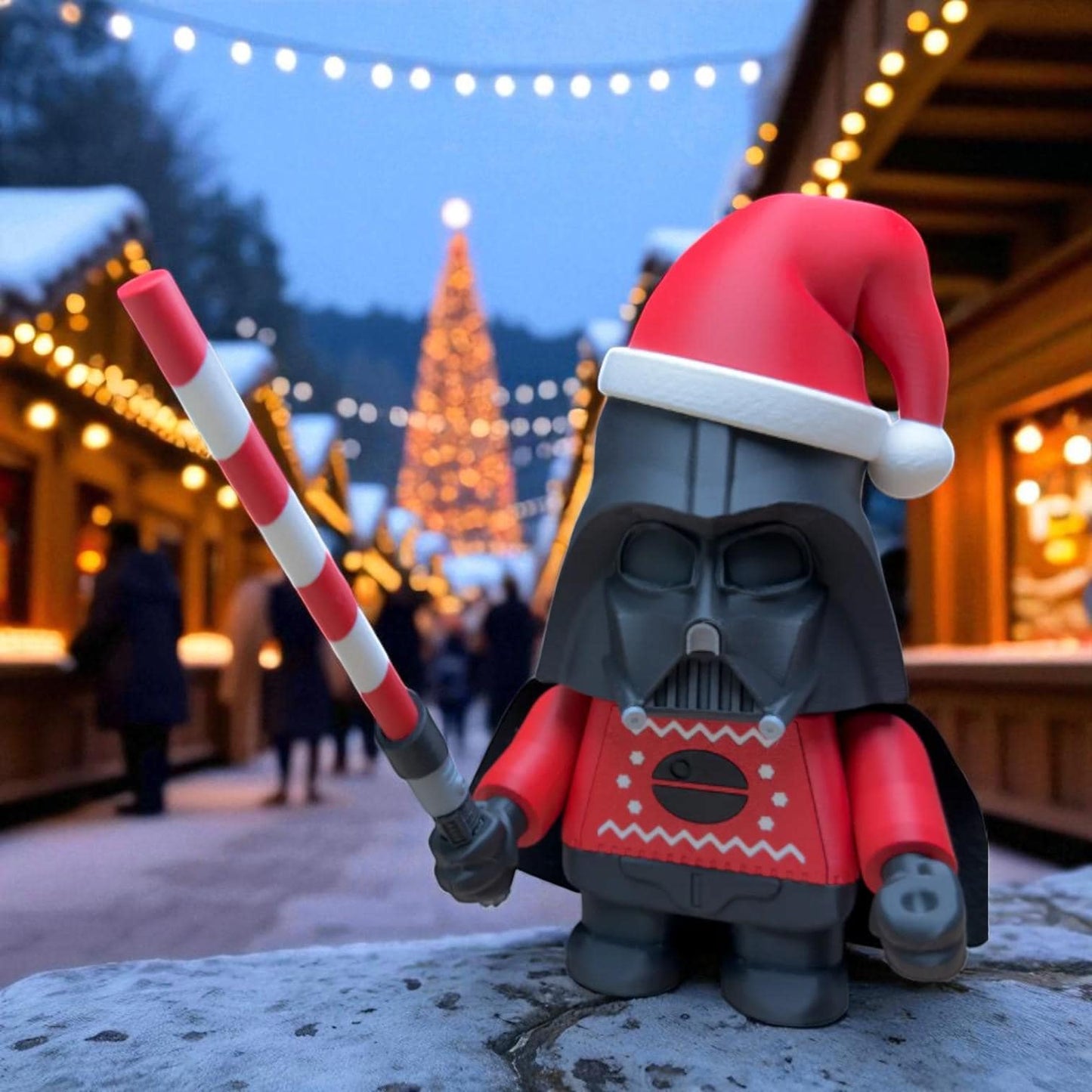 Christmas Chunk Vader - Chunkables Action Figure