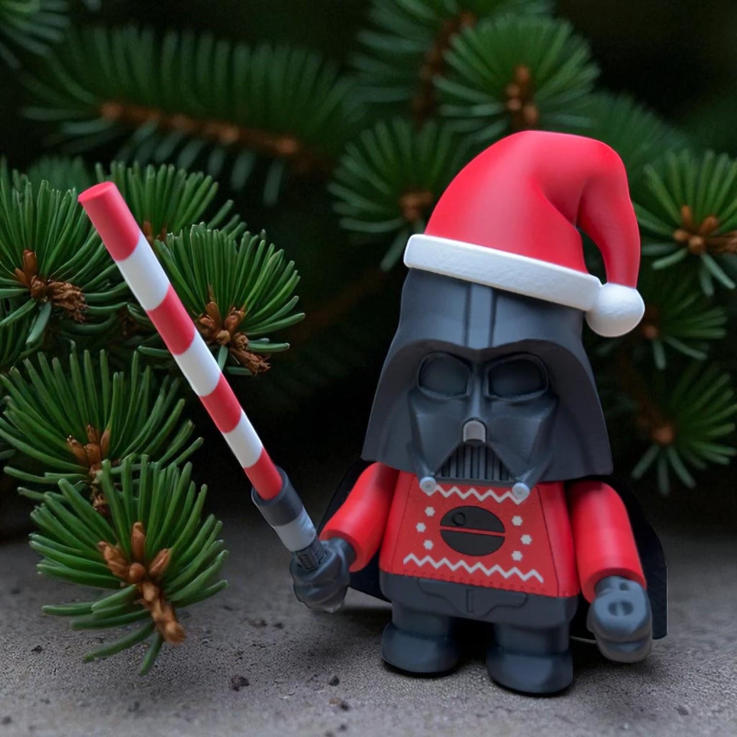 Christmas Chunk Vader - Chunkables Action Figure