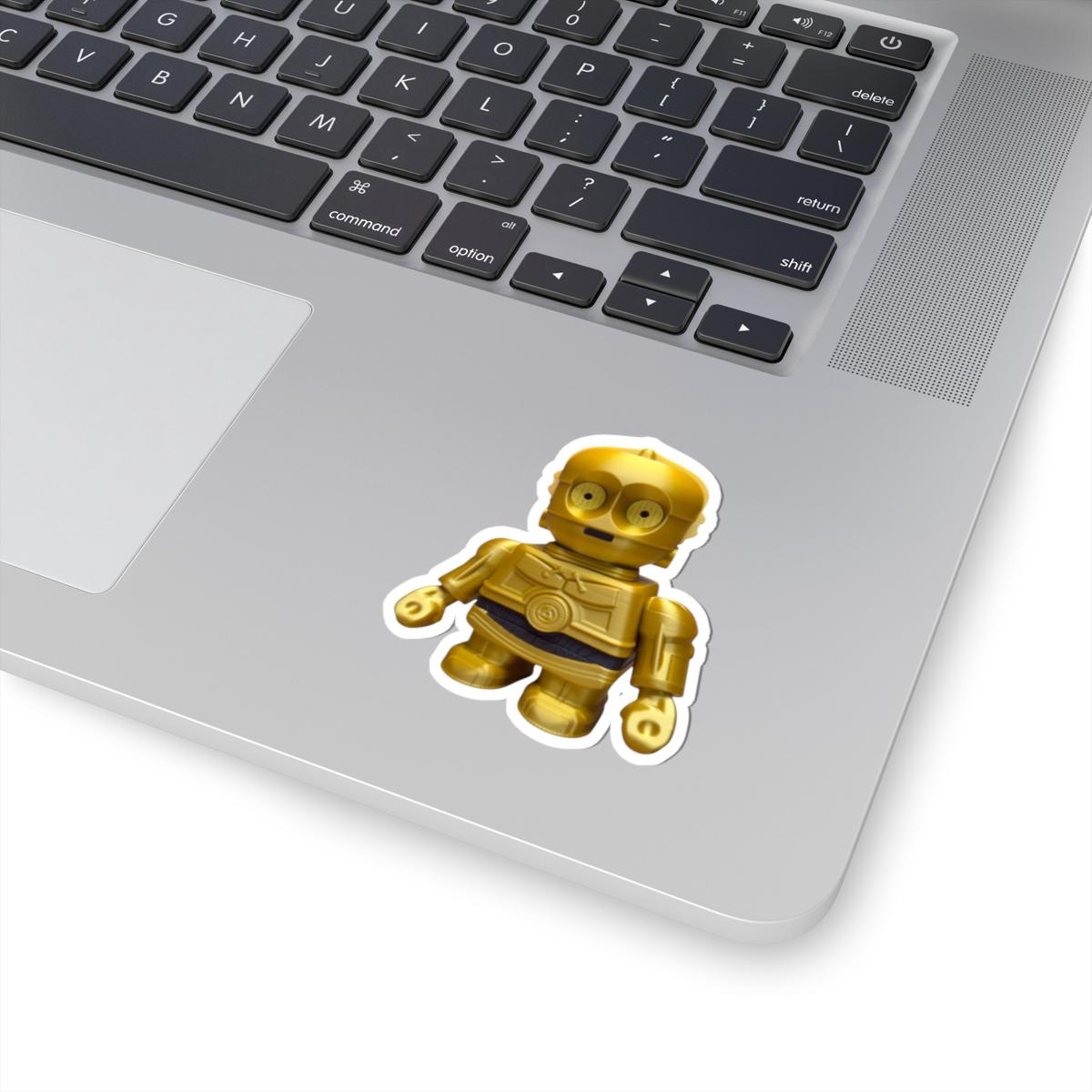 C3-PO Star Wars Sticker: Sci-Fi Robot Decal - Glossy Finish