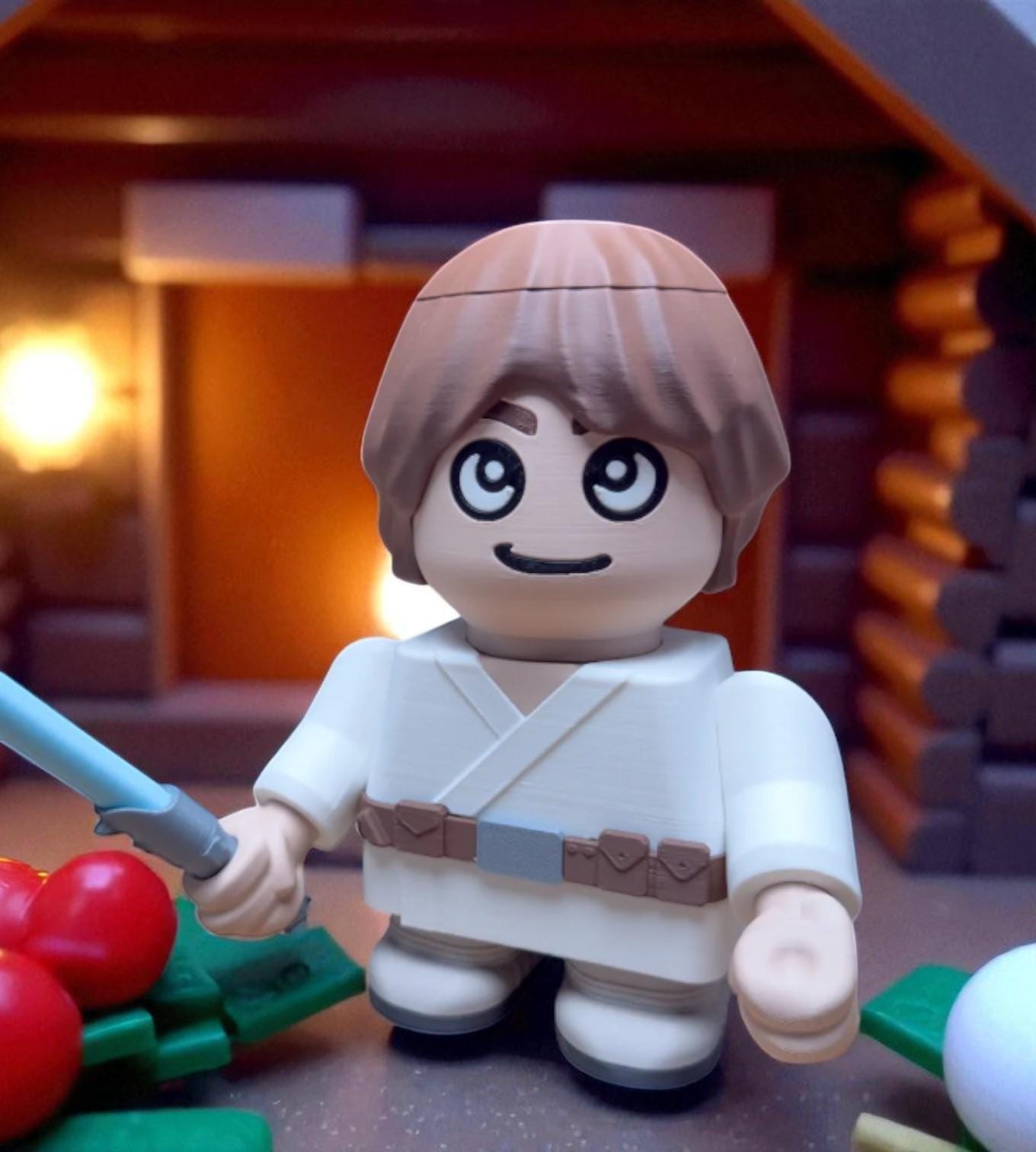 Luke Skychunker - Chunkables Action Figure