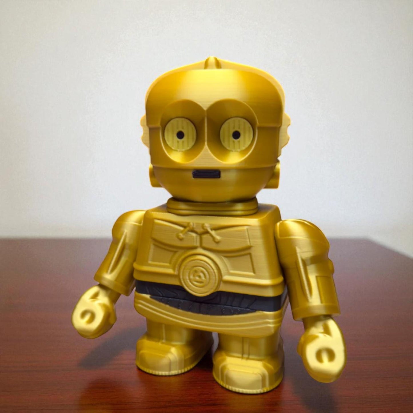 Chunk-3PO: 3D Printed Sci-Fi Droid Figure