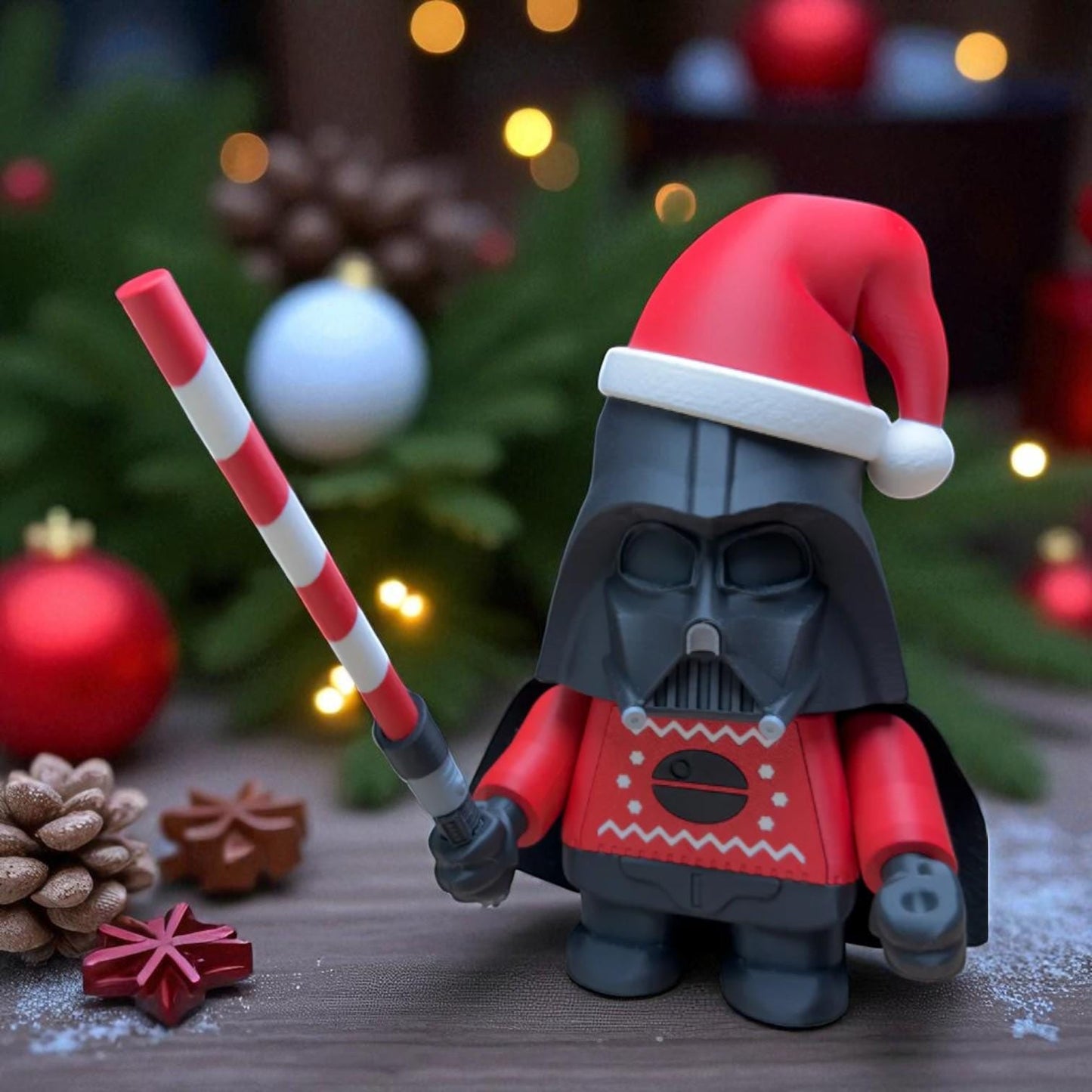 Christmas Chunk Vader - Chunkables Action Figure
