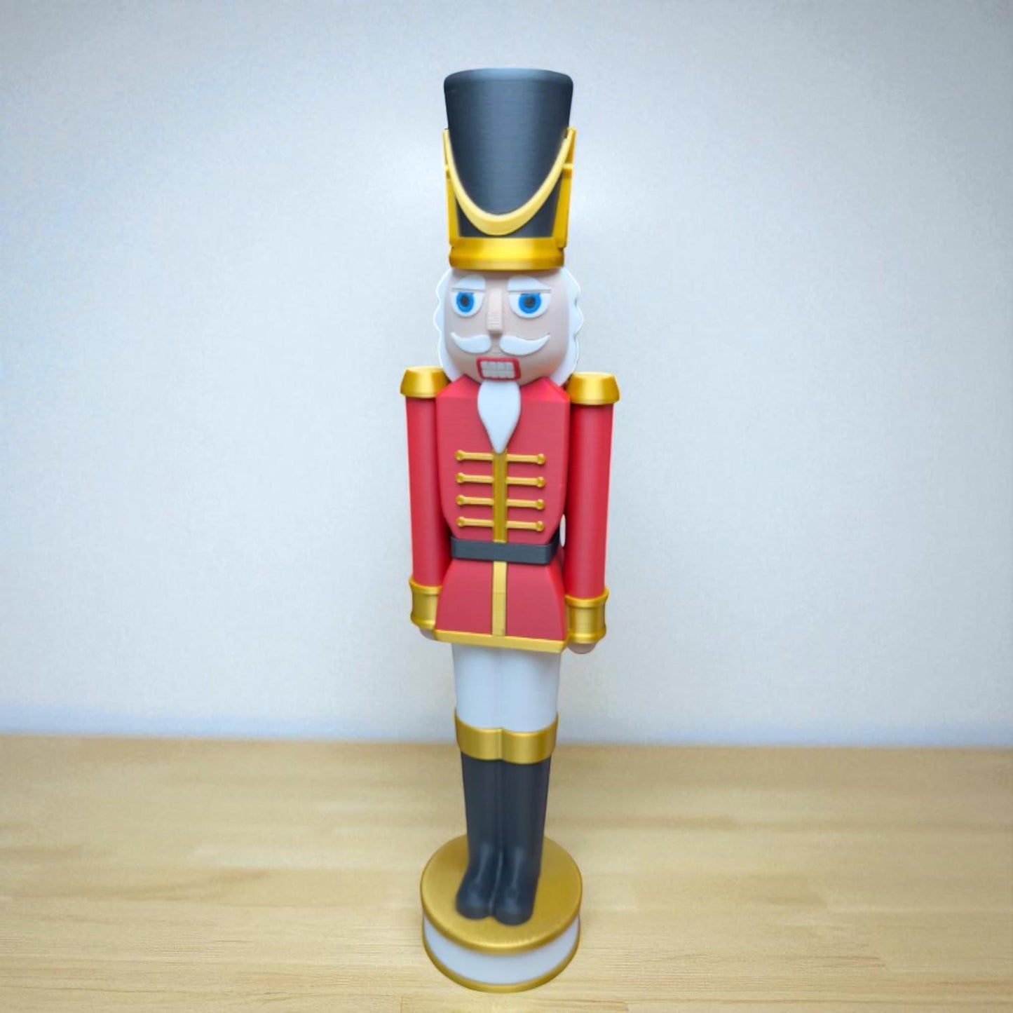Classic Red and Black Chunkable Nutcracker