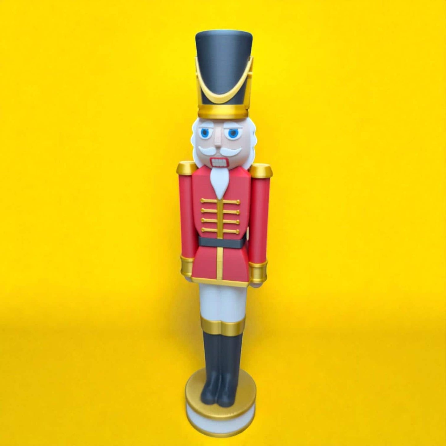 Classic Red and Black Chunkable Nutcracker