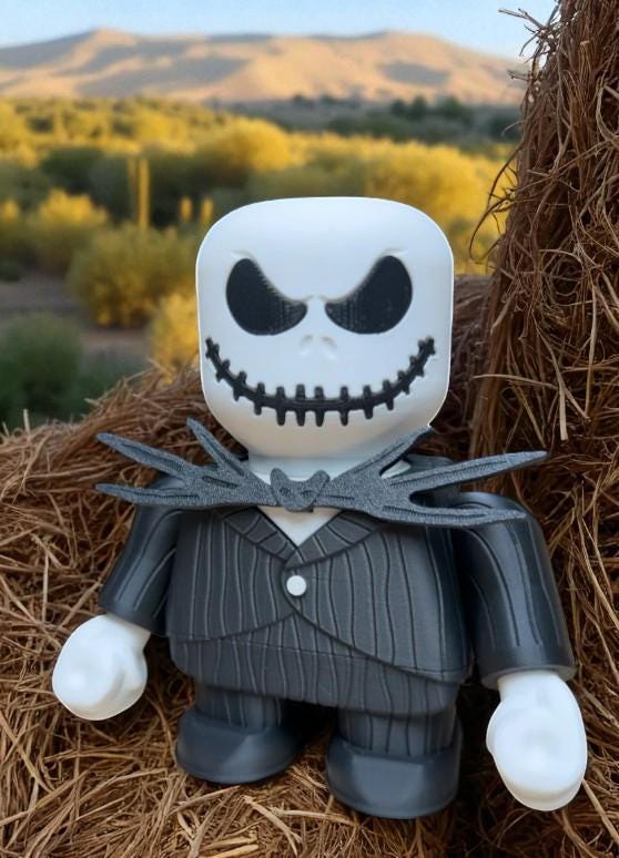 Jack Chunkington – Chunkables Figure (Designed by The Kit Kiln, Printed & Assembled by Me)