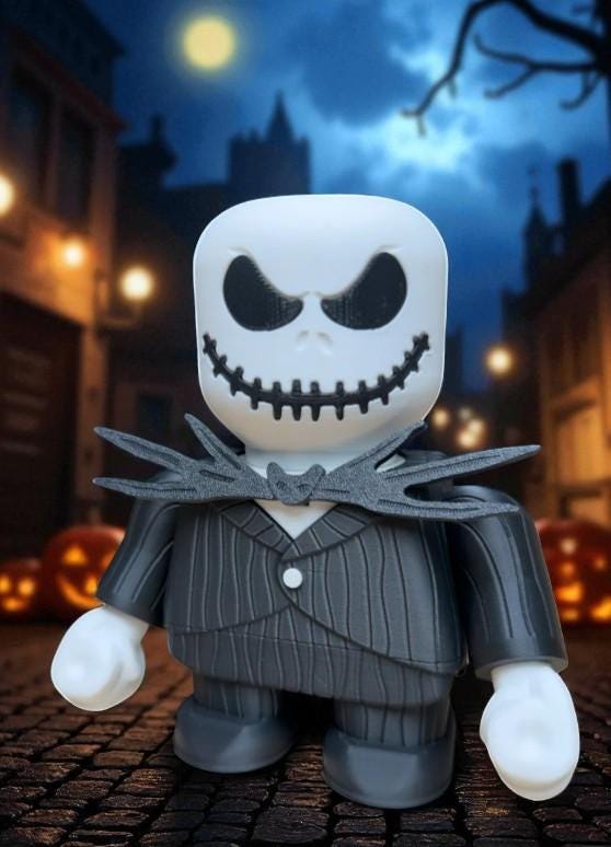 Jack Chunkington – Chunkables Figure (Designed by The Kit Kiln, Printed & Assembled by Me)
