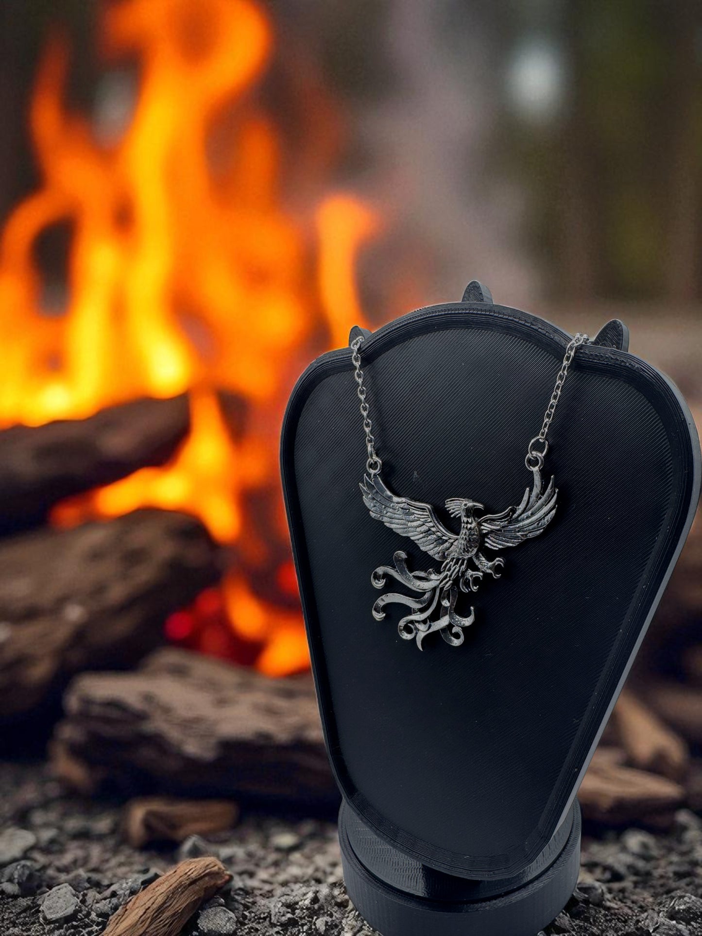🔥 “Rise Again” — Phoenix Pendant Necklace - MacGuffin Shop