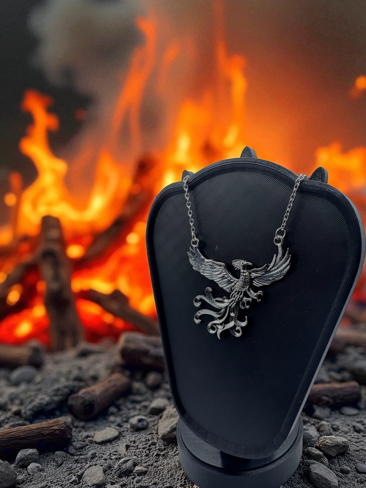 🔥 “Rise Again” — Phoenix Pendant Necklace - MacGuffin Shop