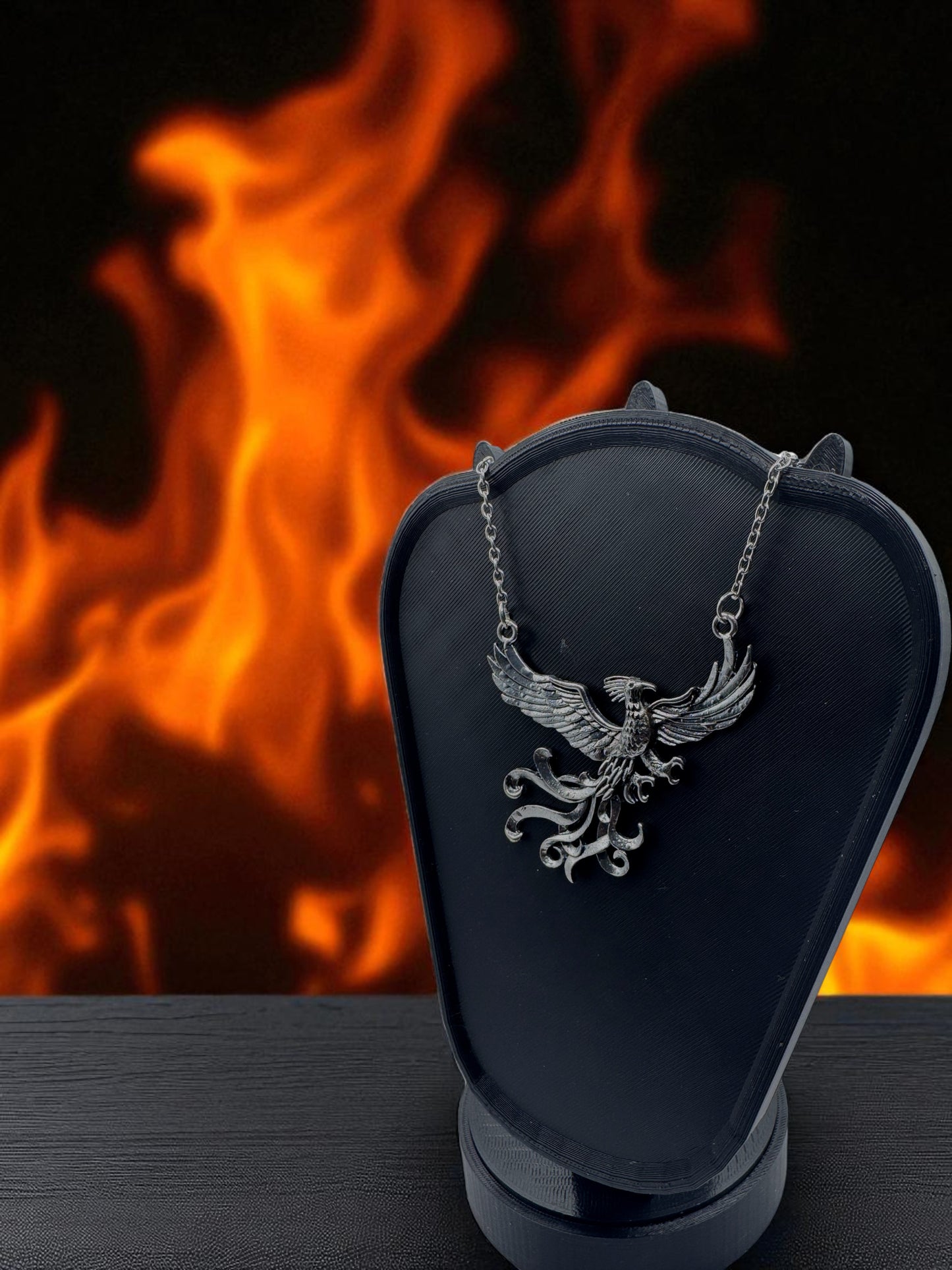 🔥 “Rise Again” — Phoenix Pendant Necklace - MacGuffin Shop