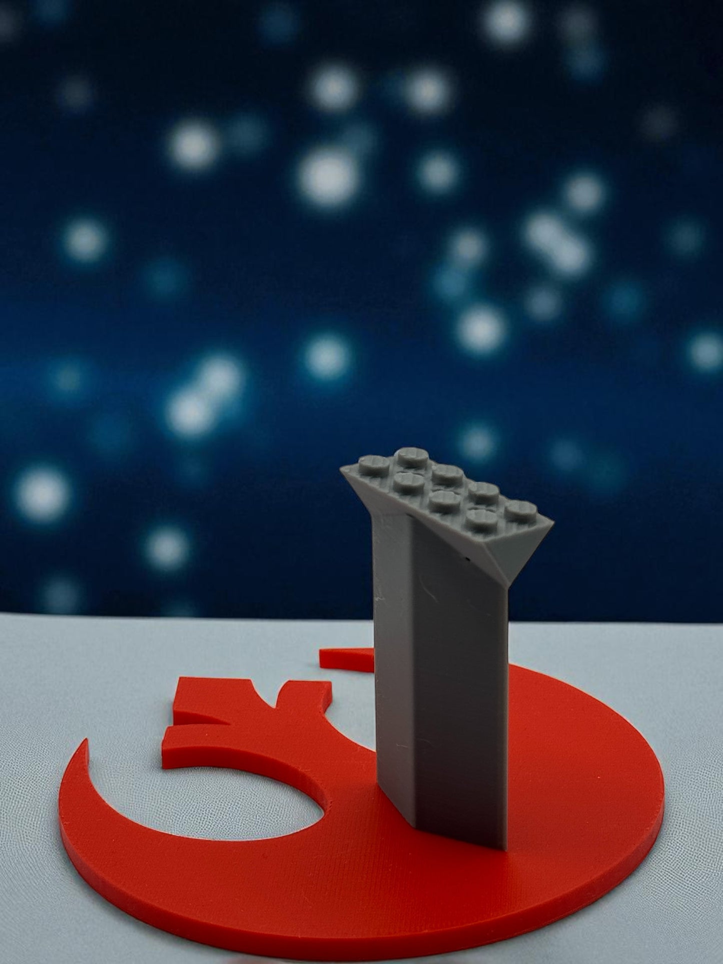 🚀 “Flight Mode Engaged” — LEGO Starship Display Stand - MacGuffin Shop