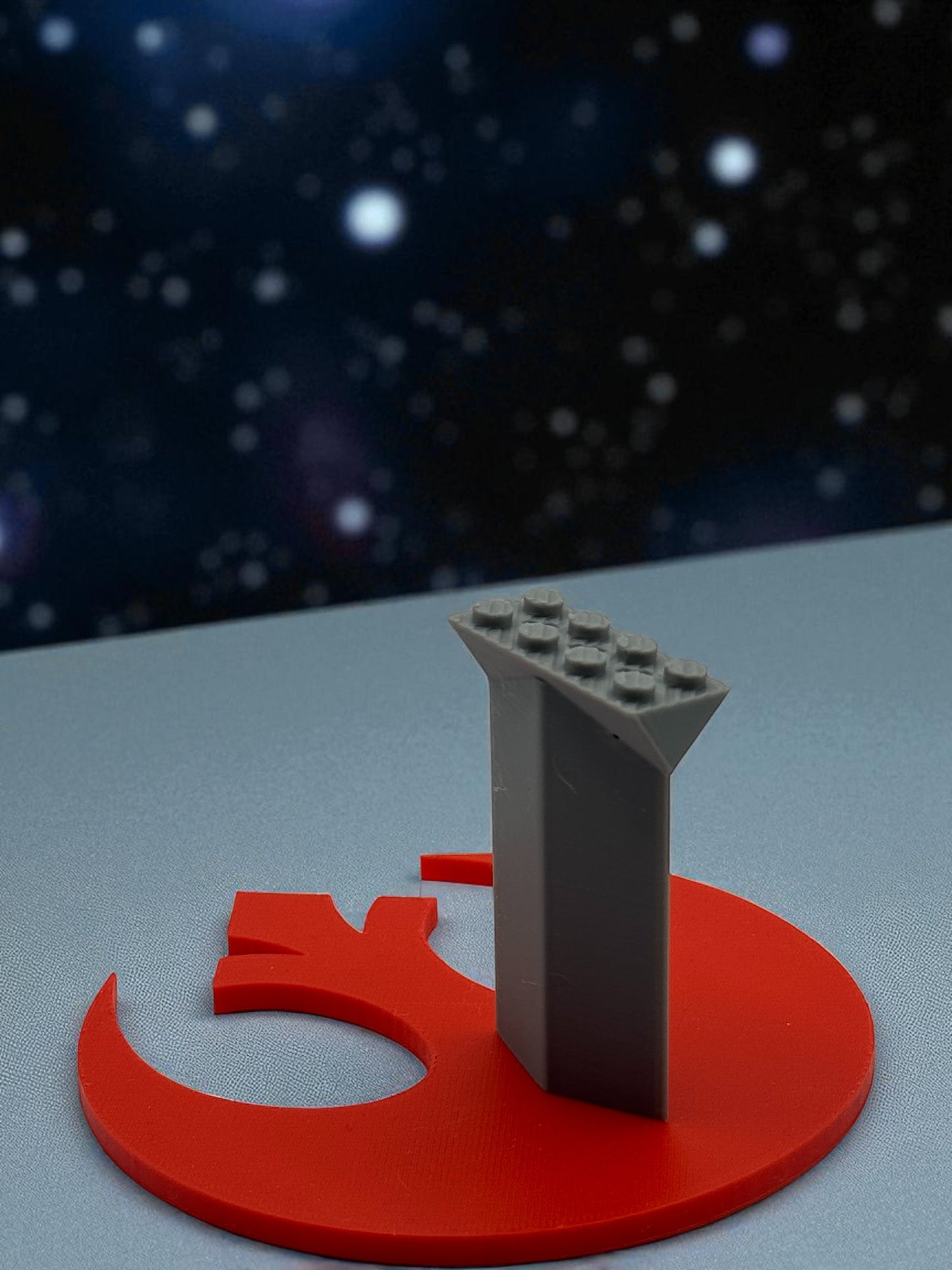 🚀 “Flight Mode Engaged” — LEGO Starship Display Stand - MacGuffin Shop