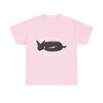 Black Articulated Dragons Spirit Animal Tee, Unisex Cotton T-Shirt, Dragon Lover Gift, Fantasy Apparel, Unique Graphic Tee
