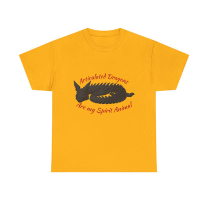 Black Articulated Dragons Spirit Animal Tee, Unisex Cotton T-Shirt, Dragon Lover Gift, Fantasy Apparel, Unique Graphic Tee