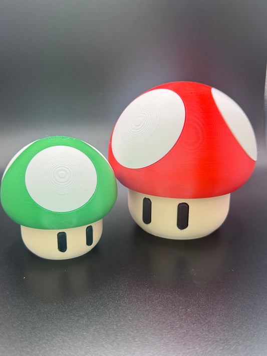 🍄 “Geeky Power-Up” — Super Mario Mushroom Stash Box - MacGuffin Shop