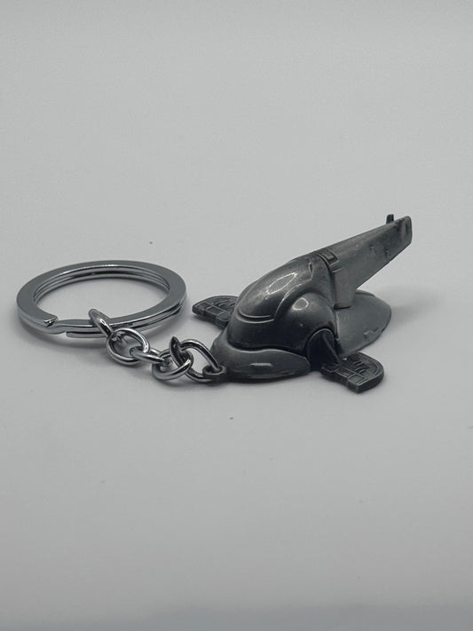 🚀 Boba Fett’s Starship Keychain — Slave I Replica - MacGuffin Shop