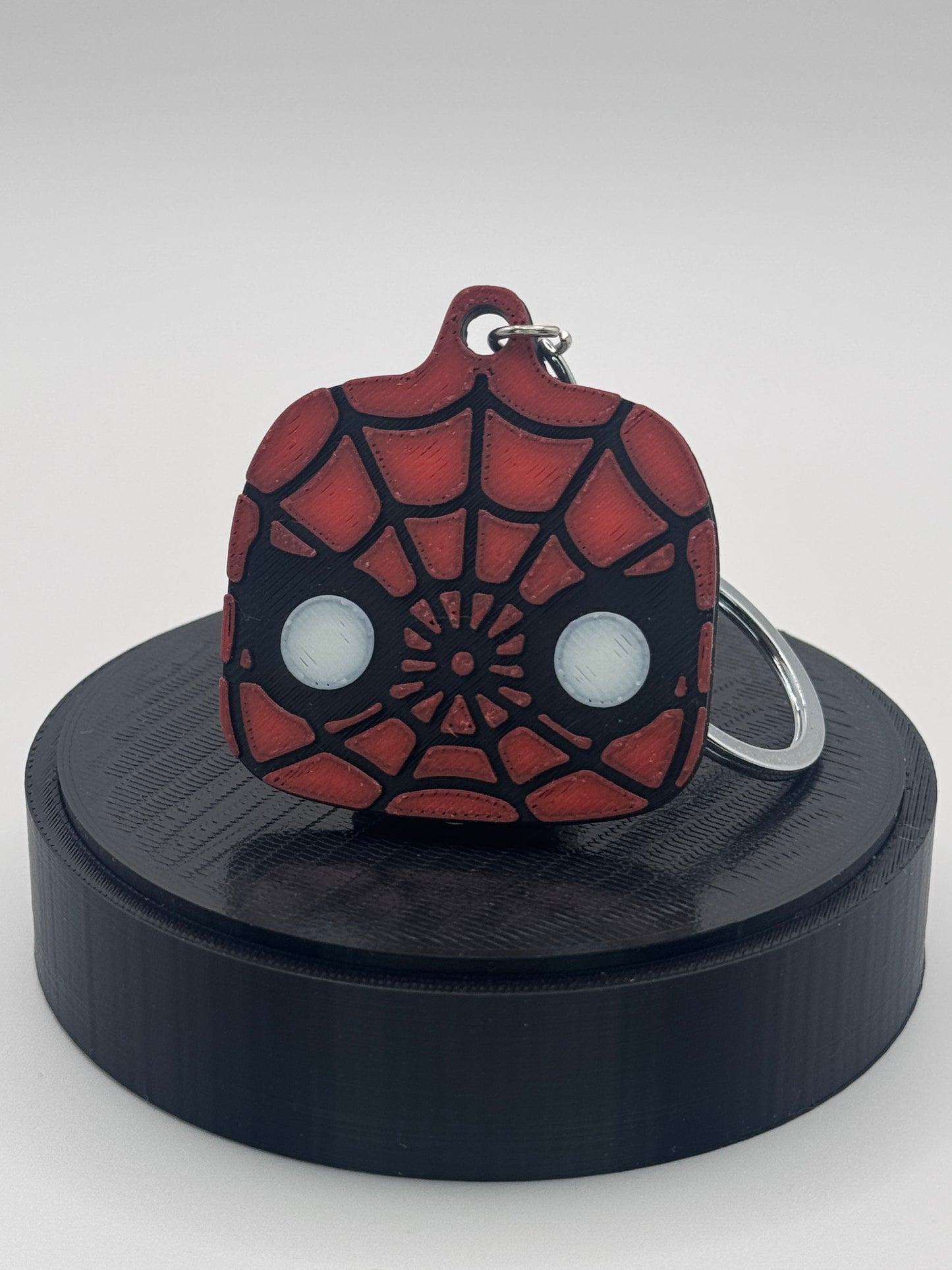 🕷️Spider‑Man Chibi Keychain — Friendly Neighborhood Hero - MacGuffin Shop
