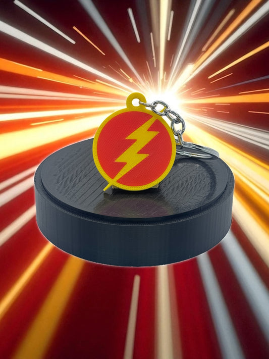 ⚡ The Flash Emblem — “Fastest Keychain Alive” - MacGuffin Shop