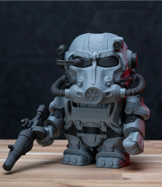 Fallout T-60 Power Armor - Chunkables Action Figure