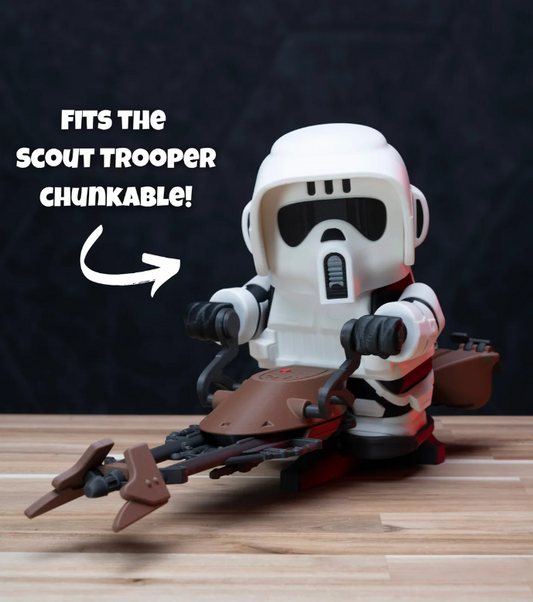 Star Wars Speeder Bike - Chunkables Vehicle