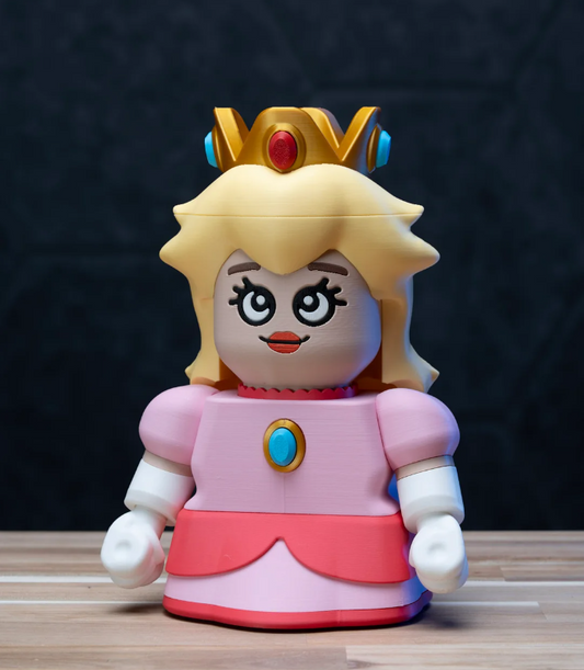 Princess Peach - Chunkables Action Figure