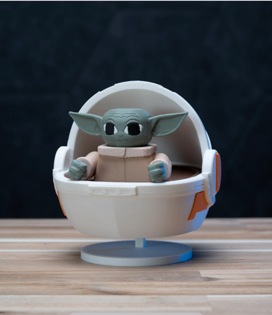 Grogu - Baby Yoda - Chunkable Action Figure