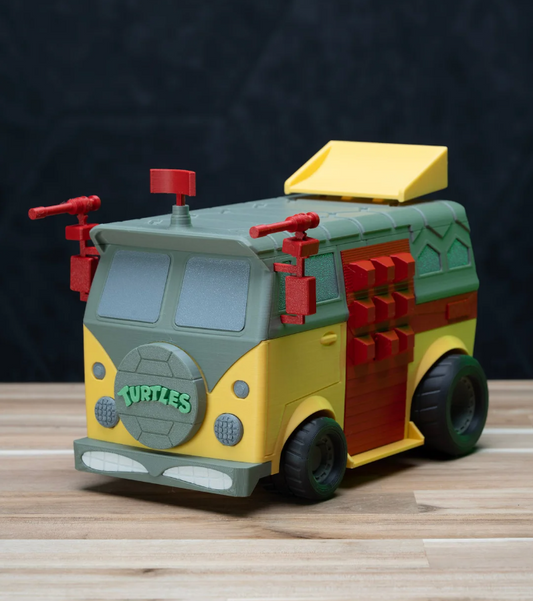 Turtles Party Wagon - Chunkables Vehicle