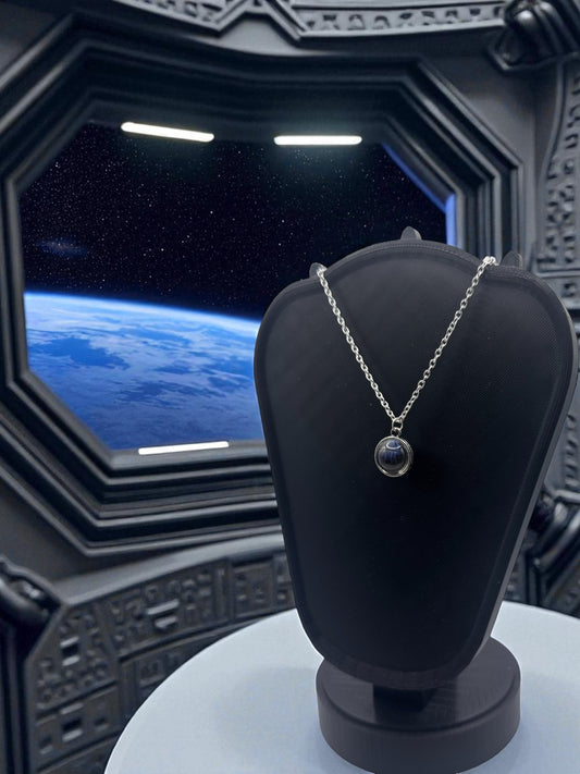 🌑 “That’s No Moon” — Death Star Pendant Necklace - MacGuffin Shop