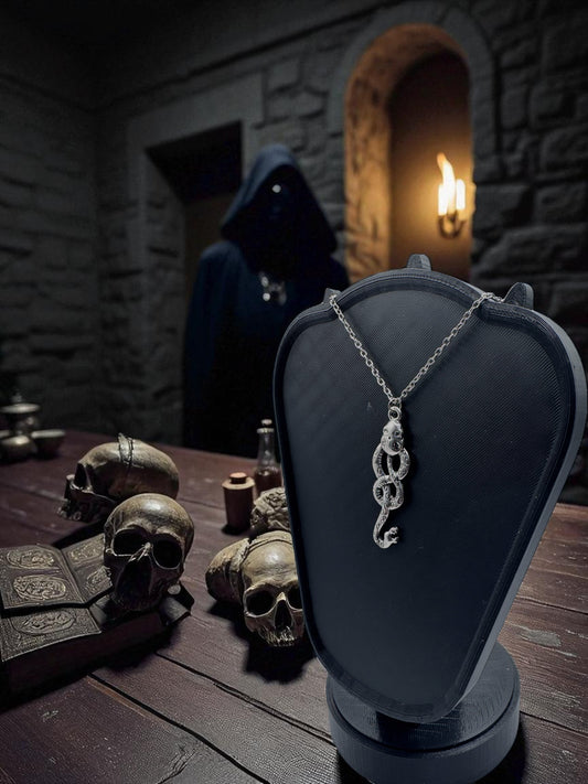 💀 “Marked by Dark Power” — Death Eater Keychain - MacGuffin Shop