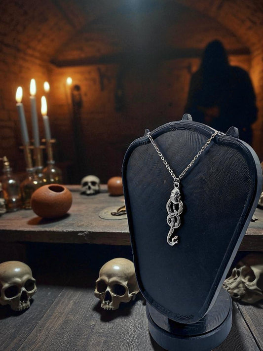 💀 “Marked by Dark Power” — Death Eater Keychain - MacGuffin Shop