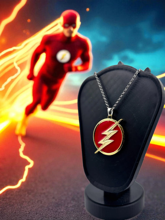 ⚡ "Flashpoint Fusion" — Reversible Flash Pendant Necklace - MacGuffin Shop