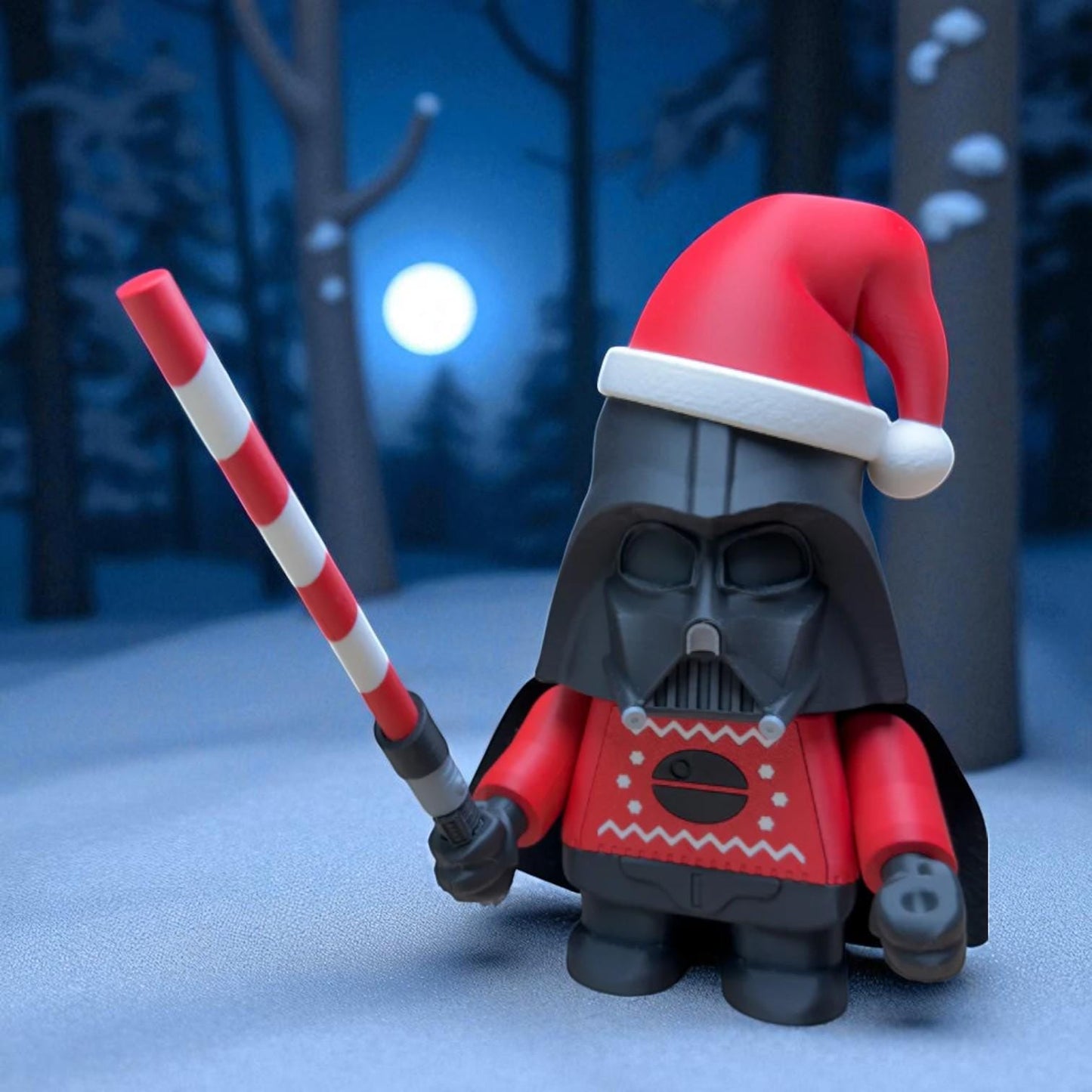 Christmas Chunk Vader - Chunkables Action Figure