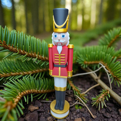 Classic Red and Black Chunkable Nutcracker