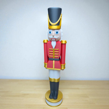 Classic Red and Black Chunkable Nutcracker