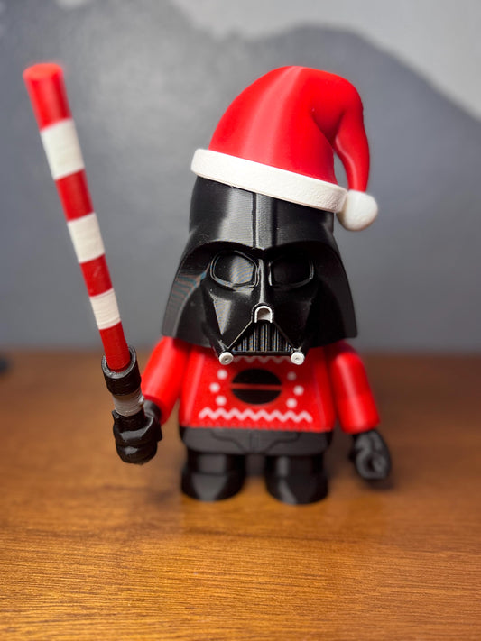 Christmas Darth Vader - Chunkables Holiday Action Figure