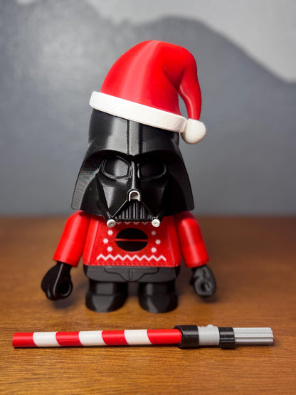 Christmas Darth Vader - Chunkables Holiday Action Figure