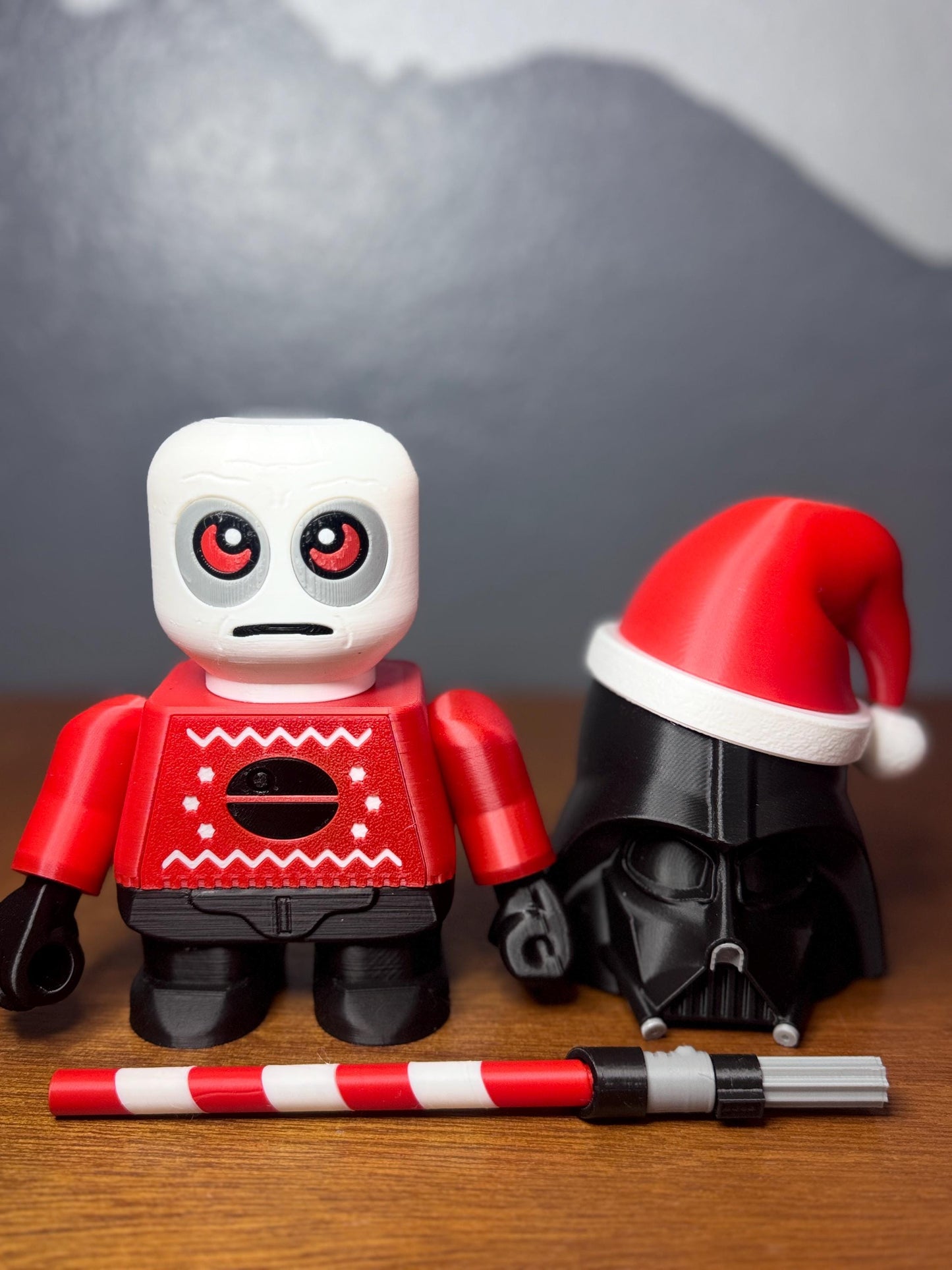 Christmas Darth Vader - Chunkables Holiday Action Figure