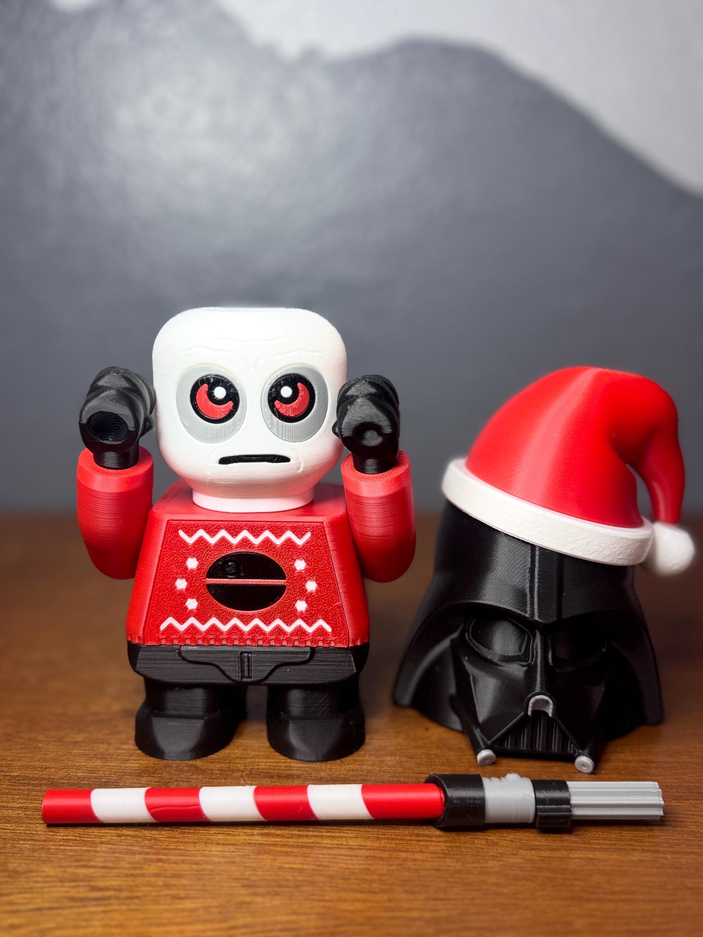 Christmas Darth Vader - Chunkables Holiday Action Figure