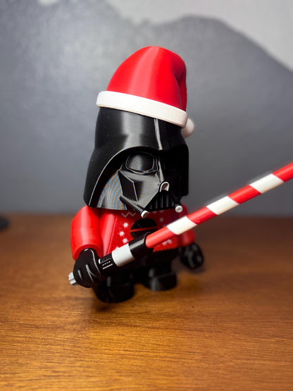 Christmas Darth Vader - Chunkables Holiday Action Figure