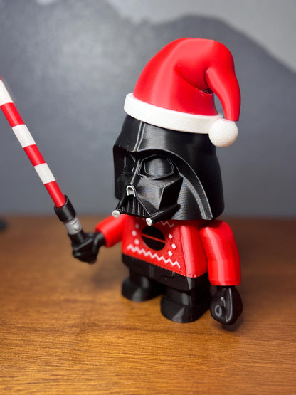 Christmas Darth Vader - Chunkables Holiday Action Figure